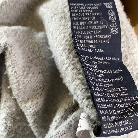 Nautica; Gray; Pullover; ZIP Up - Picture 10 of 10